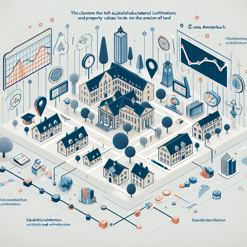 Einfluss von Bildungseinrichtungen auf Bodenrichtwert in Jena Ammerbach